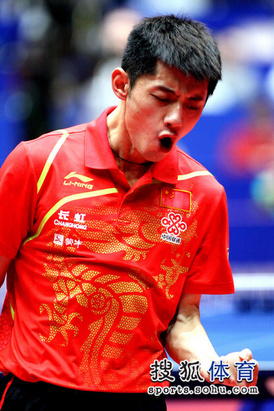 德国队险胜中国队，张继科关键制胜